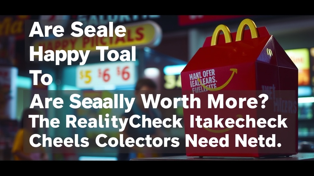 Are Sealed Happy Meal Toys Actually Worth More? The Reality Check Collectors Need