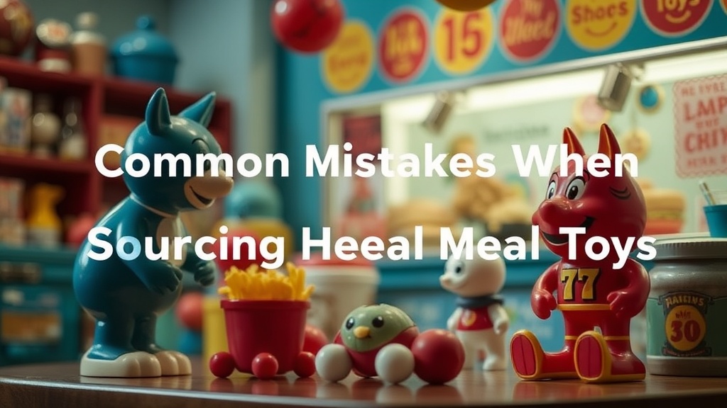 Common Mistakes When Sourcing Vintage Happy Meal Toys