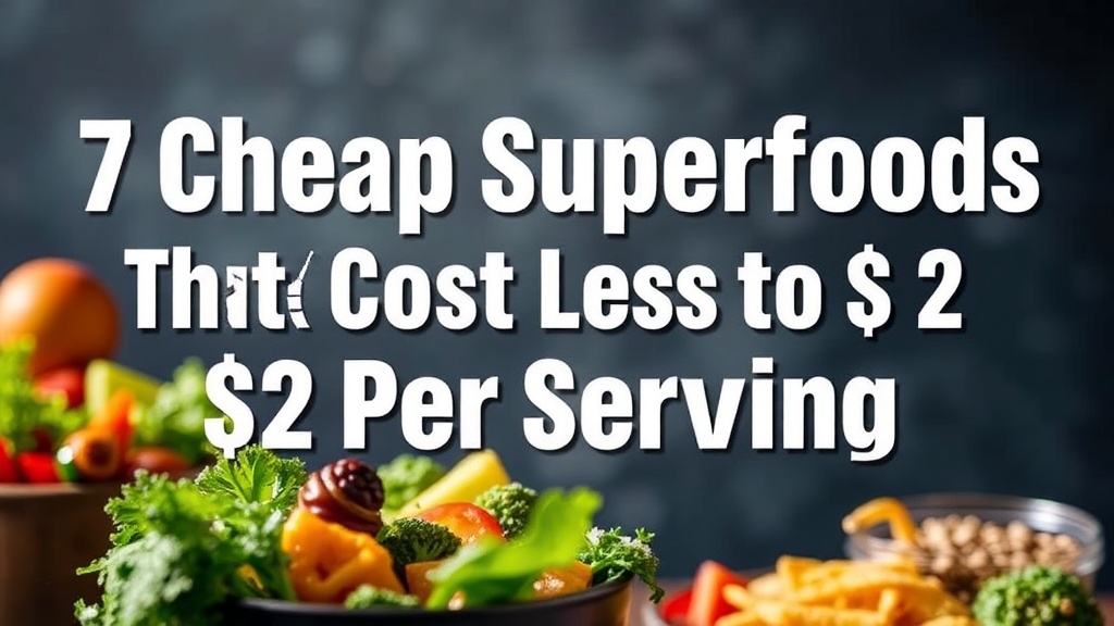 7 Cheap Superfoods That Cost Less Than $2 Per Serving