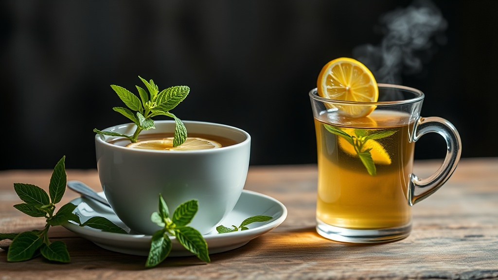 A Gentle Lift with Lemon Balm Tea