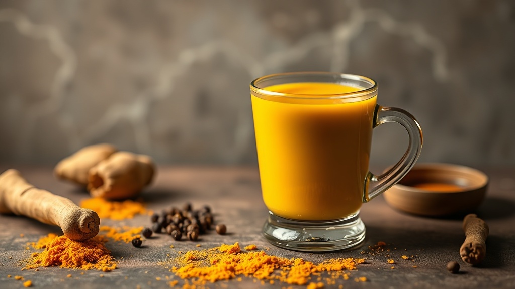 Brewing a Golden Cup of Turmeric and Black Pepper Milk
