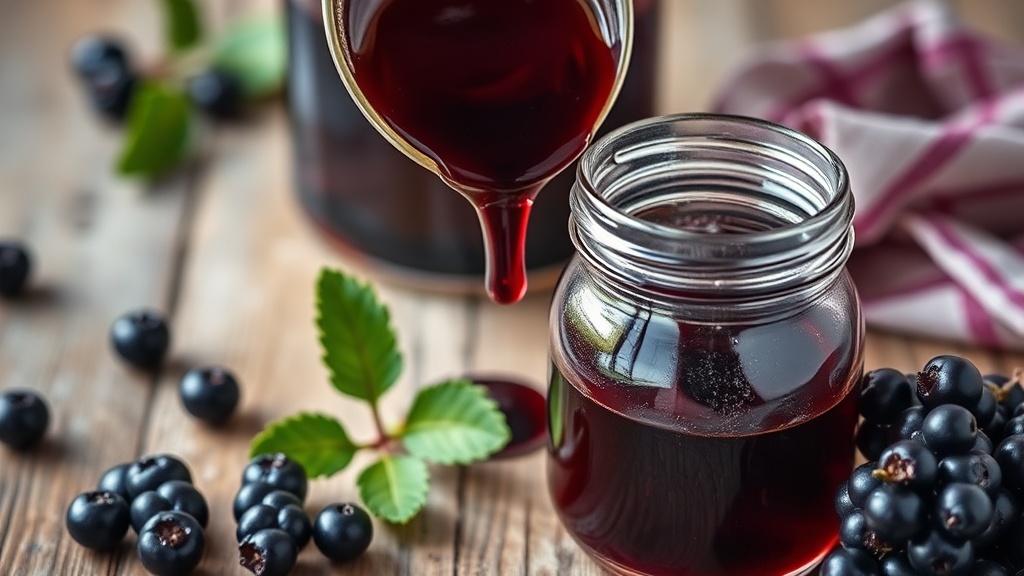 Making Your Own Elderberry Syrup for Immune Support