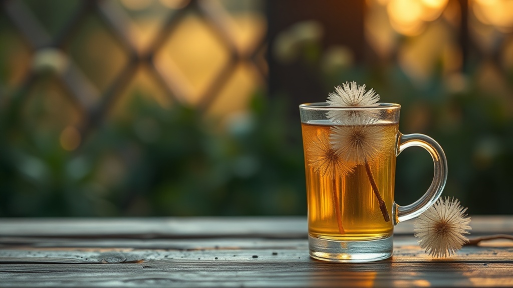 Why You Should Drink Dandelion Root Tea in the Afternoon