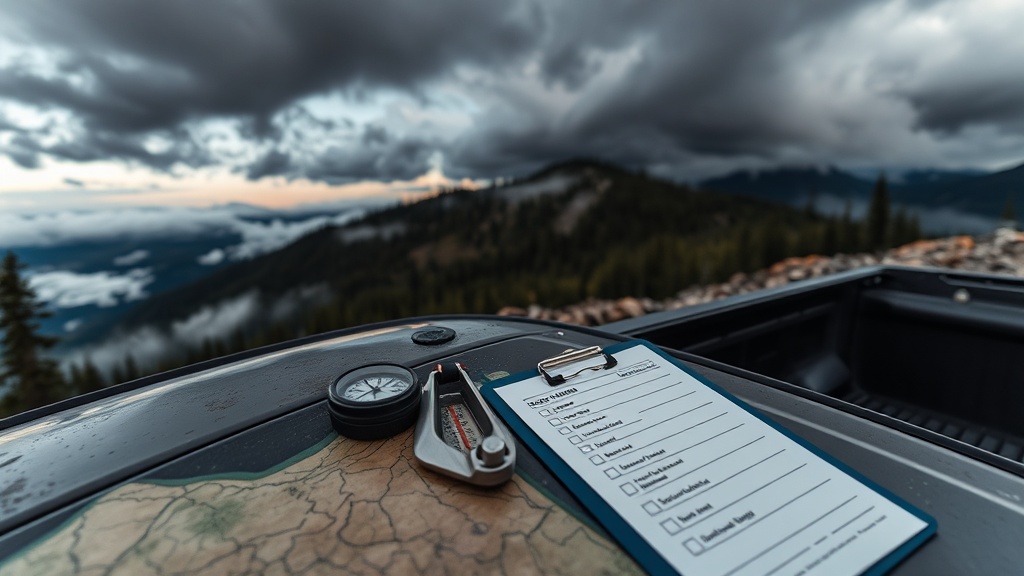 Pre-dawn Cascades go/no-go planning setup