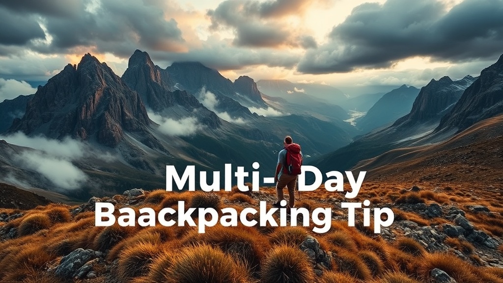 How to Plan a Multi-Day Backpacking Trip