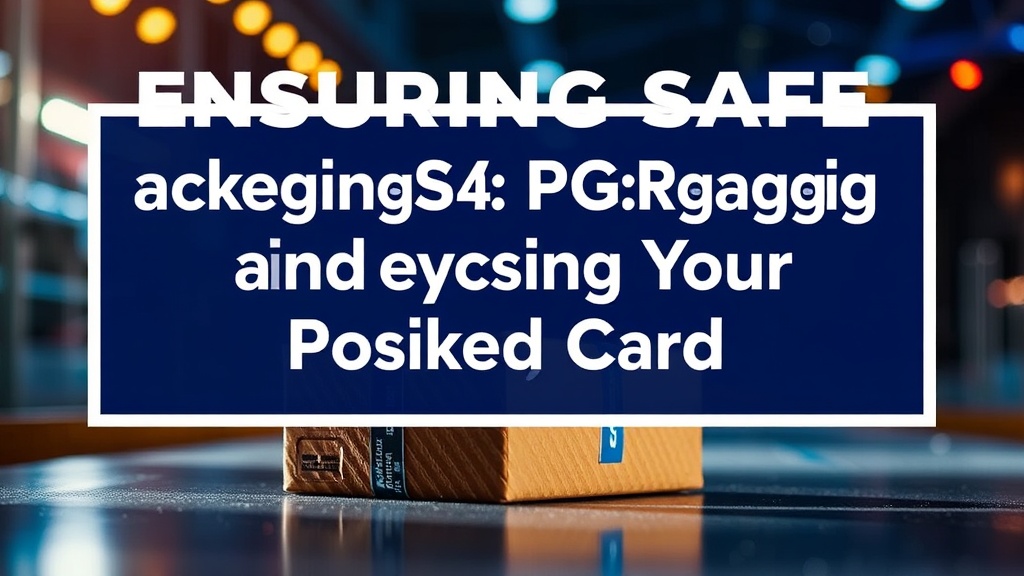 Ensuring Safe Passage: Packaging and Posting Your Prized Hockey Cards