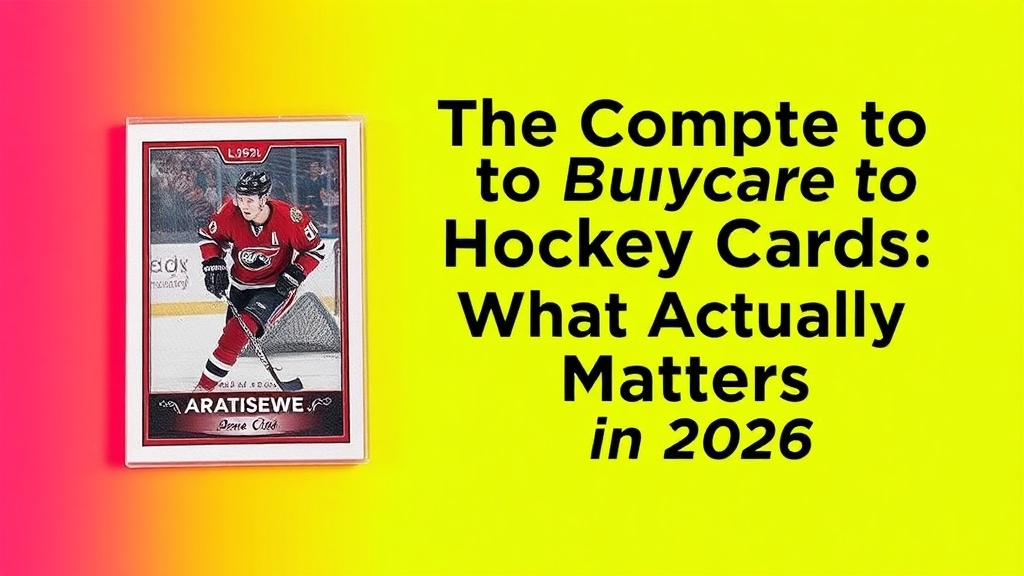 The Complete Guide to Buying Hockey Cards: What Actually Matters in 2026