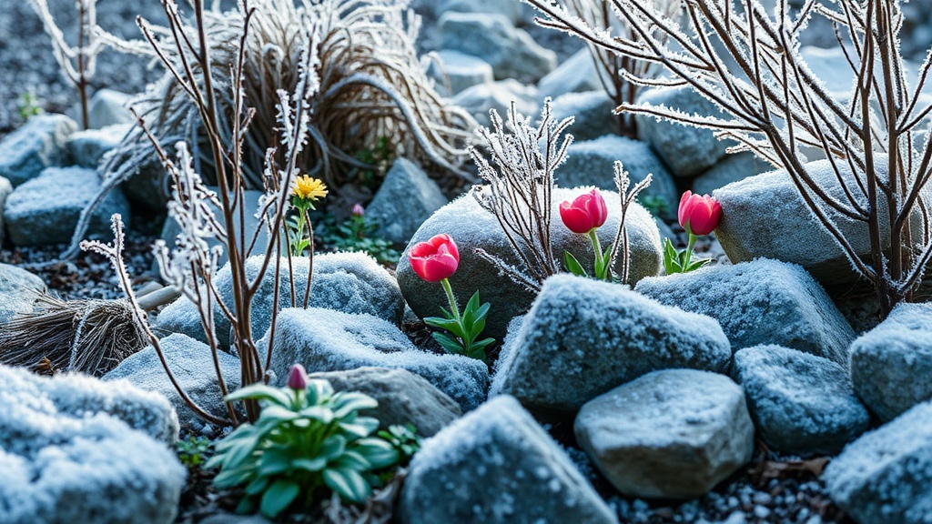 Keeping Your Hope Well Rocks Garden Productive During Frosty Months