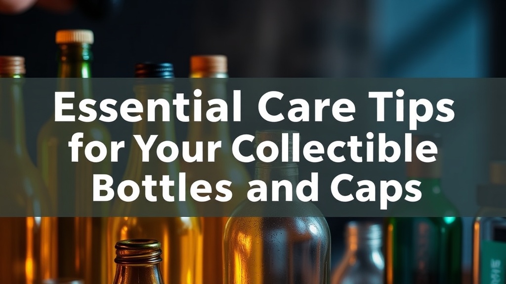 Essential Care Tips for Your Collectible Bottles and Caps
