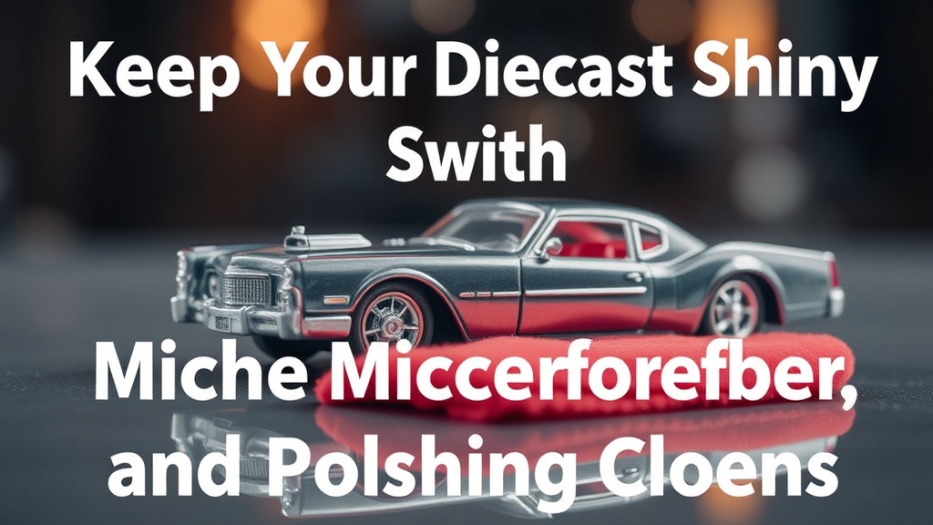 Keep Your Diecast Shiny with Microfiber and Polishing Cloths