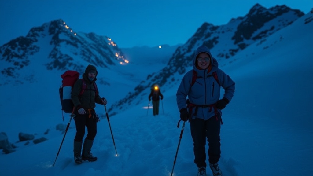 Fueling the Freeze: Managing Glycogen Levels During Long Alpine Approaches