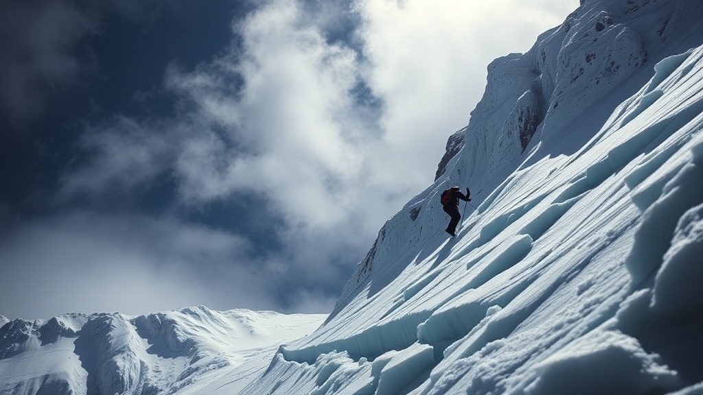 How to Train Efficient Movement Patterns for Steep Ice Routes