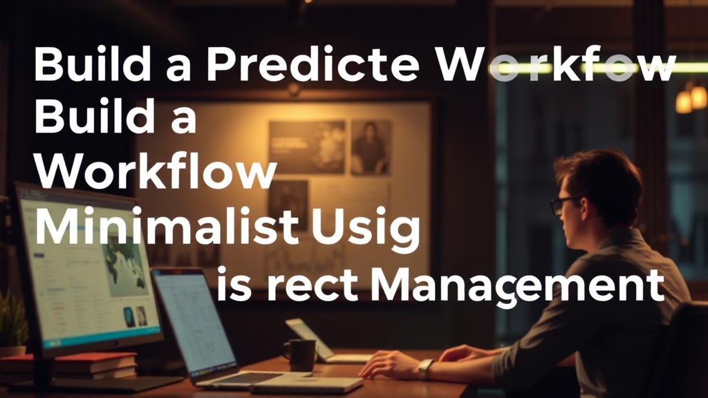 Build a Predictable Workflow Using Minimalist Project Management