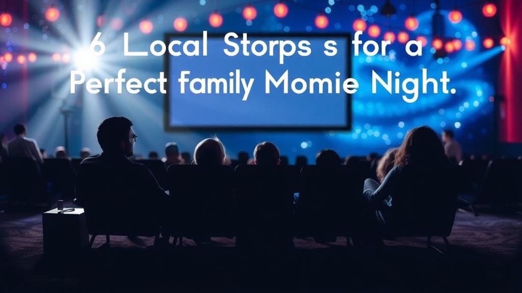 6 Local Spots for a Perfect Family Movie Night