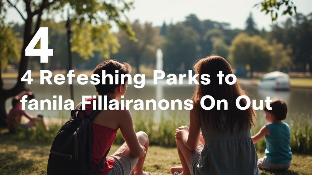 4 Refreshing Parks for a Family Afternoon Out
