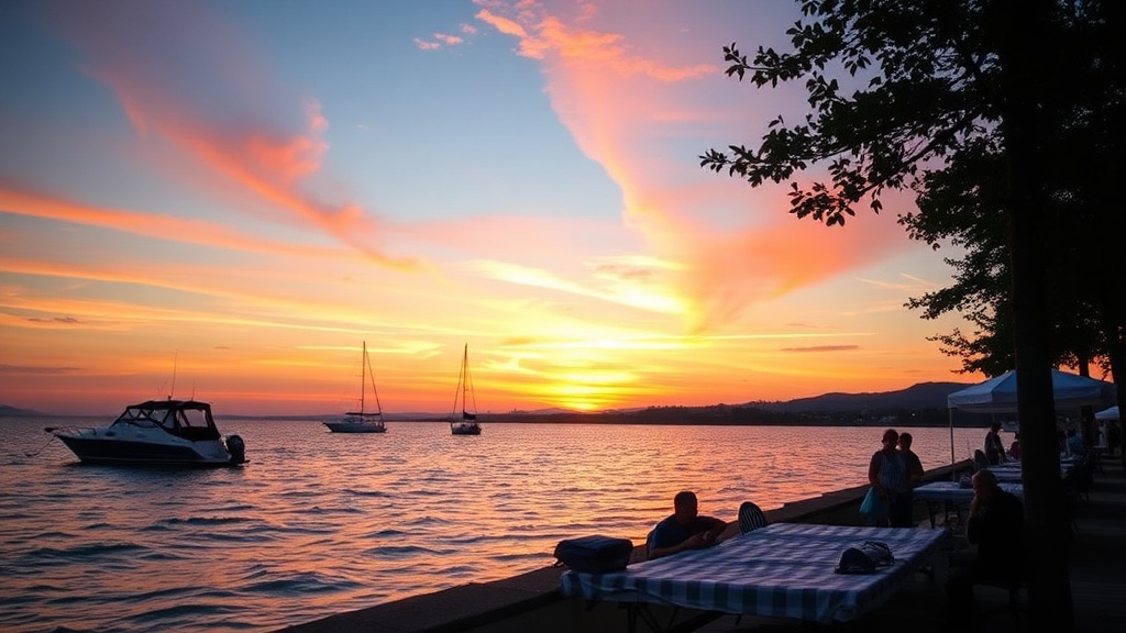 6 Scenic Waterfront Spots for a Sunset Picnic
