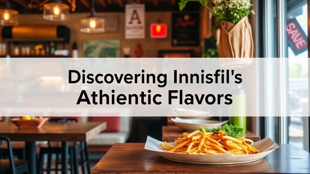 Discovering Innisfil's Authentic Flavors: A Local Guide to Independent Eateries