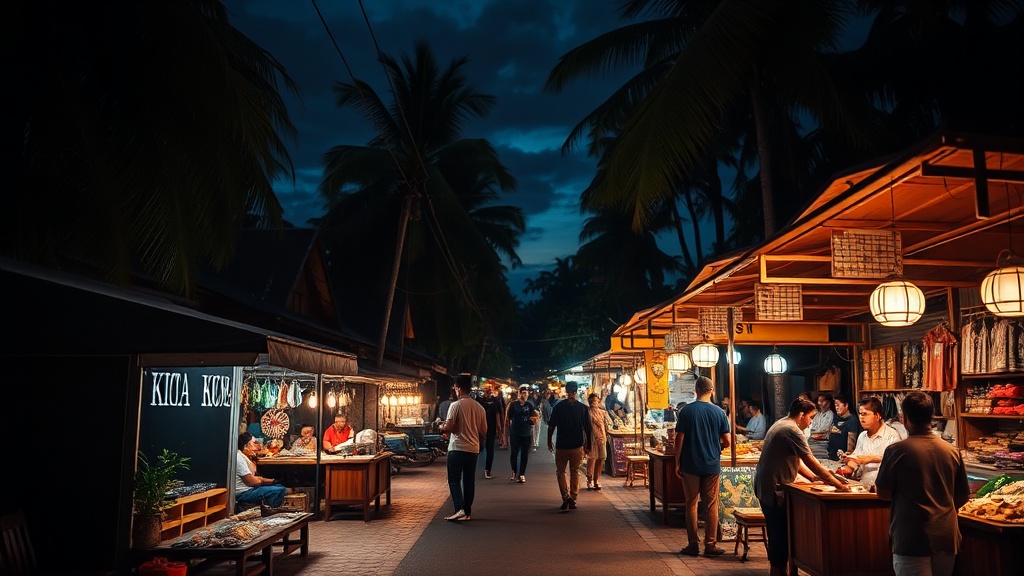 Tropical Islands with the Best Night Markets