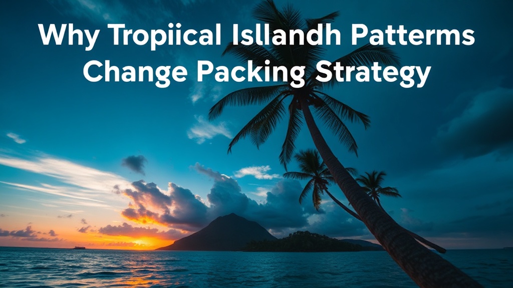 Why Tropical Island Weather Patterns Change Your Packing Strategy