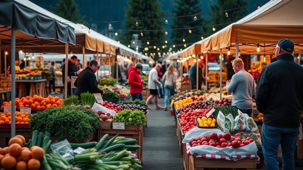 Beat the Crowds: Arrive Early at Kamloops Farmers Market