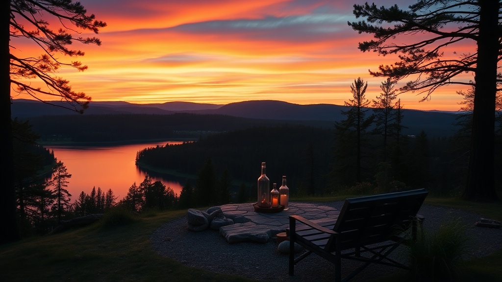 Best Spots for a Sunset Picnic Near Lake of the Woods