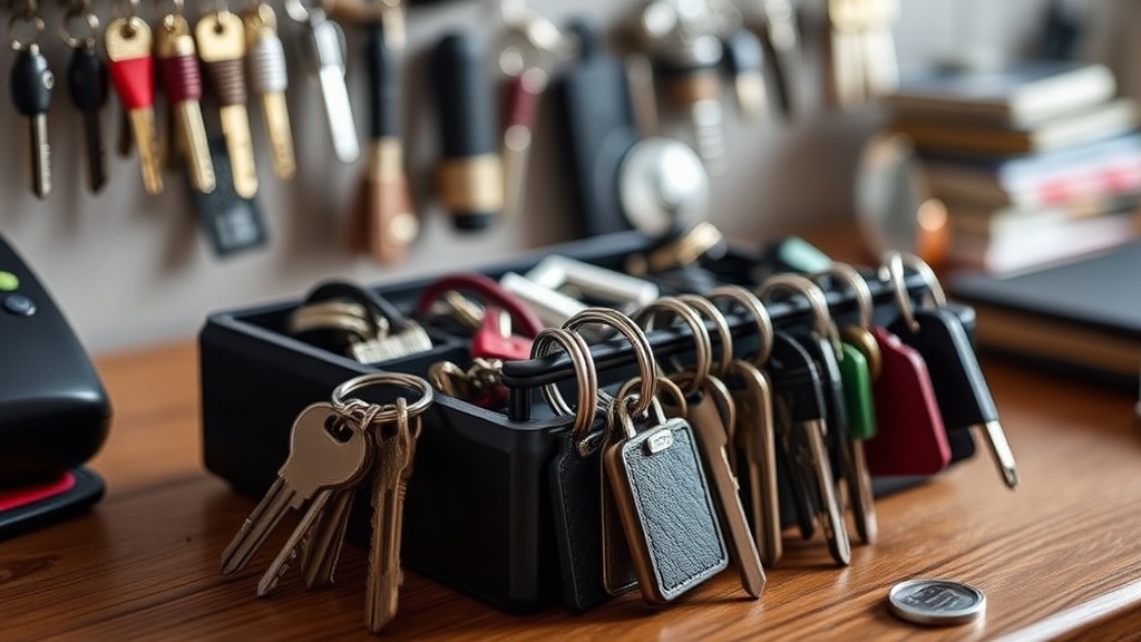 Choosing the Best Storage Solutions for Your Keychain Collection