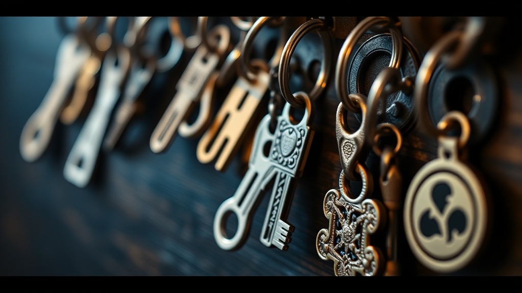 Selecting the Right Metal Finishes for Your Keychain Collection