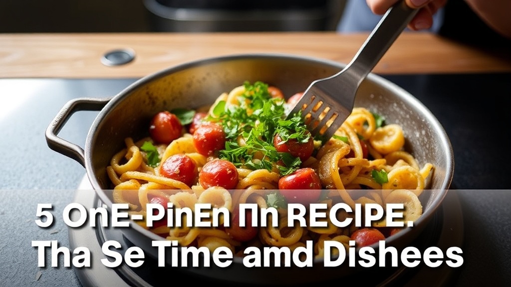 5 One-Pan Dinner Recipes That Save Time and Dishes