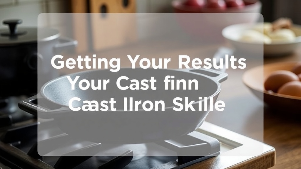 Getting the Best Results from Your Cast Iron Skillet
