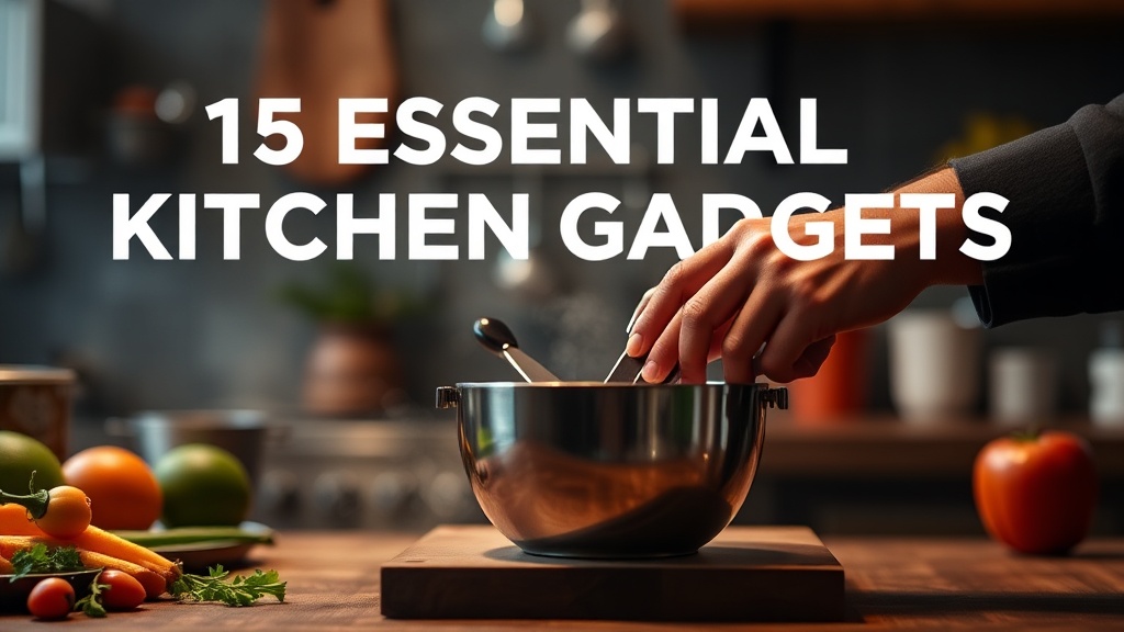 15 Essential Kitchen Gadgets That Will Transform Your Cooking Experience