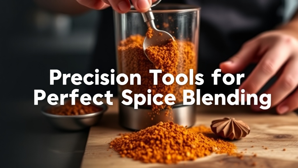 Precision Tools for Perfect Spice Blending