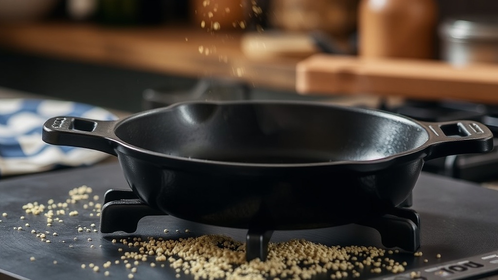 Why Your Cast Iron Skillet Is Seasoning Improperly