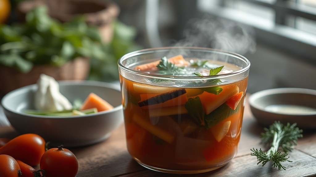 Building Layers with Homemade Vegetable Stock