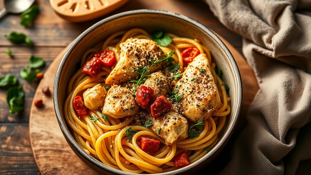 Creamy Tuscan Chicken Pasta: A One-Pot Wonder for Busy Weeknights