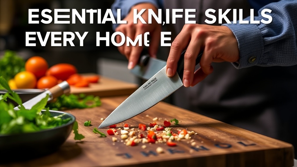 Essential Knife Skills Every Home Cook Should Master