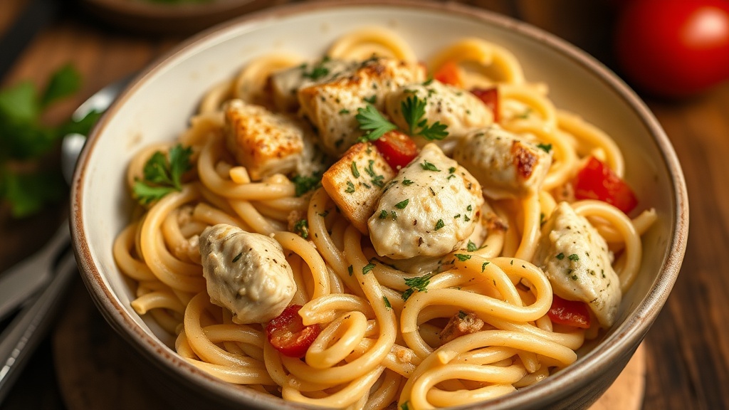 One-Pot Creamy Tuscan Chicken Pasta: Weeknight Dinner Magic