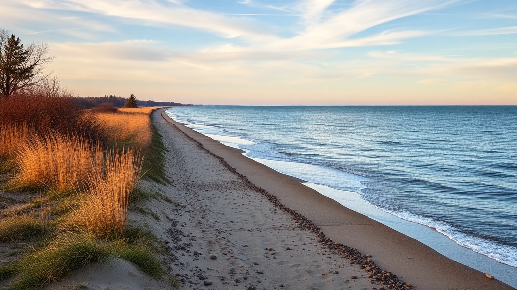 A Perfect Morning Walk Along the Saint-Lawrence Shoreline