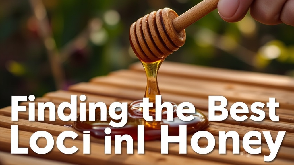 Finding the Best Local Honey in La Prairie