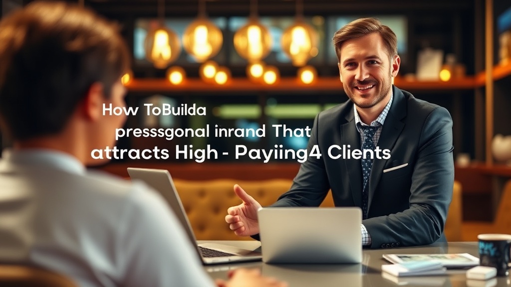 How to Build a Personal Brand That Attracts High-Paying Clients
