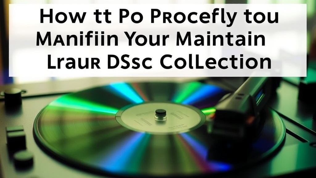 How to Properly Clean and Maintain Your LaserDisc Collection