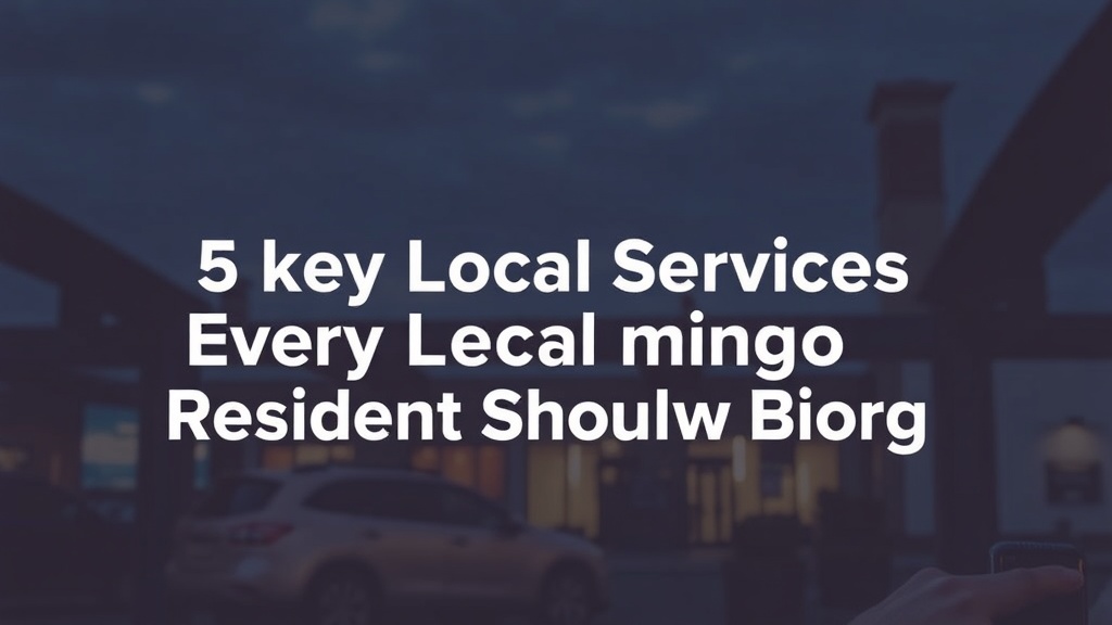 5 key Local Services Every Leamington Resident Should Know About