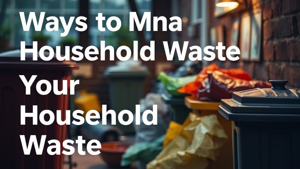 Ways to Manage Your Household Waste in Leamington