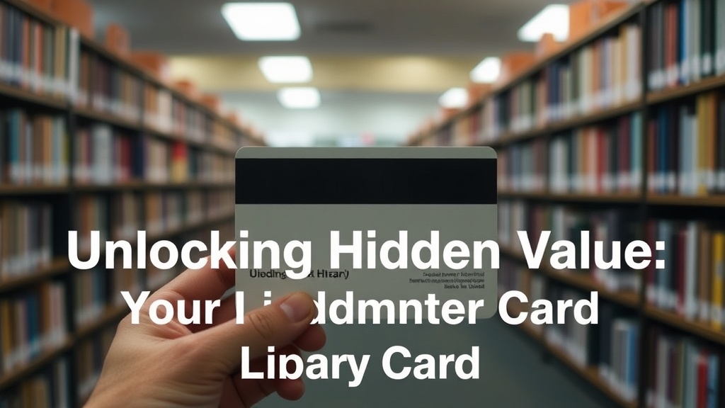 Unlocking Hidden Value: Your Lloydminster Library Card