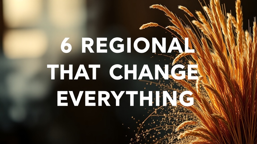 6 Regional Grains That Change Everything