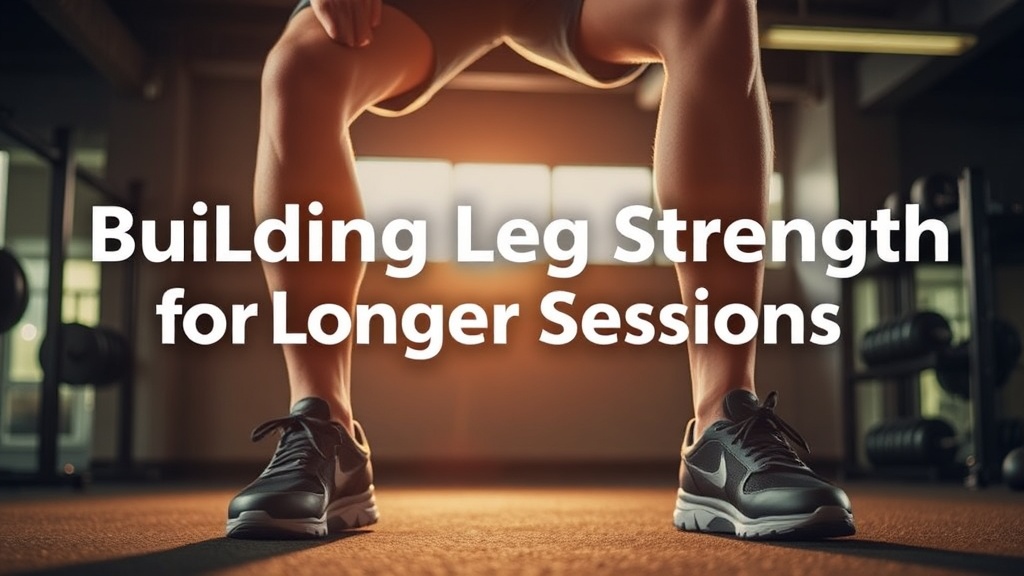 Building Leg Strength for Longer Sessions