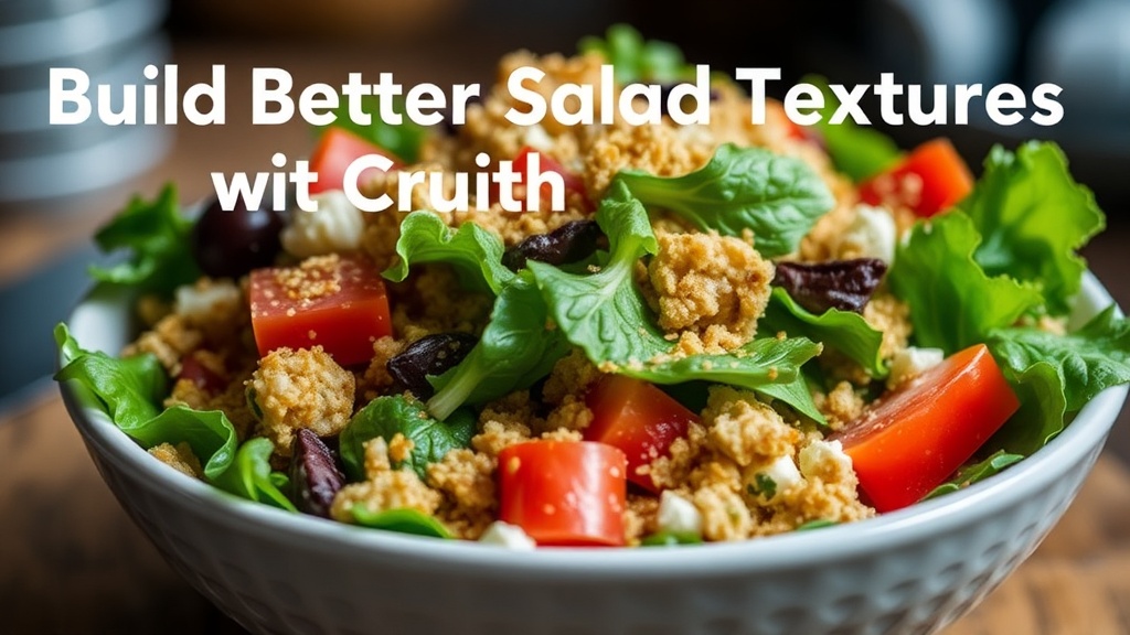 Build Better Salad Textures with Crunchy Elements