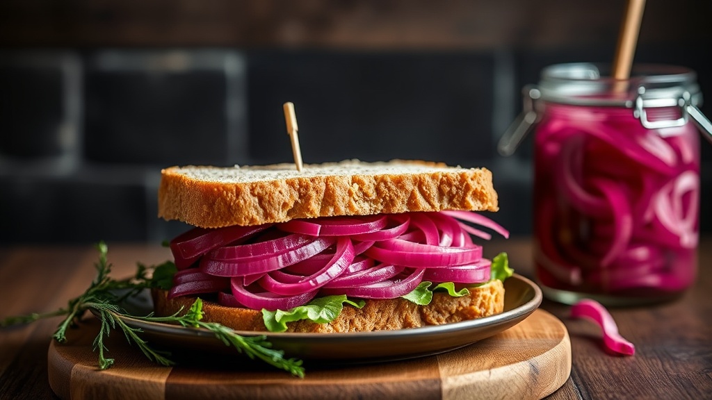 Elevate Your Sandwiches with Quick Pickled Red Onions