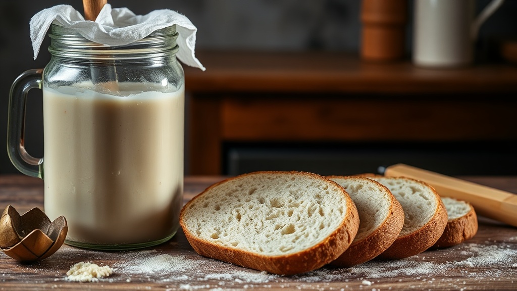 Making Sourdough Starter from Scratch at Home