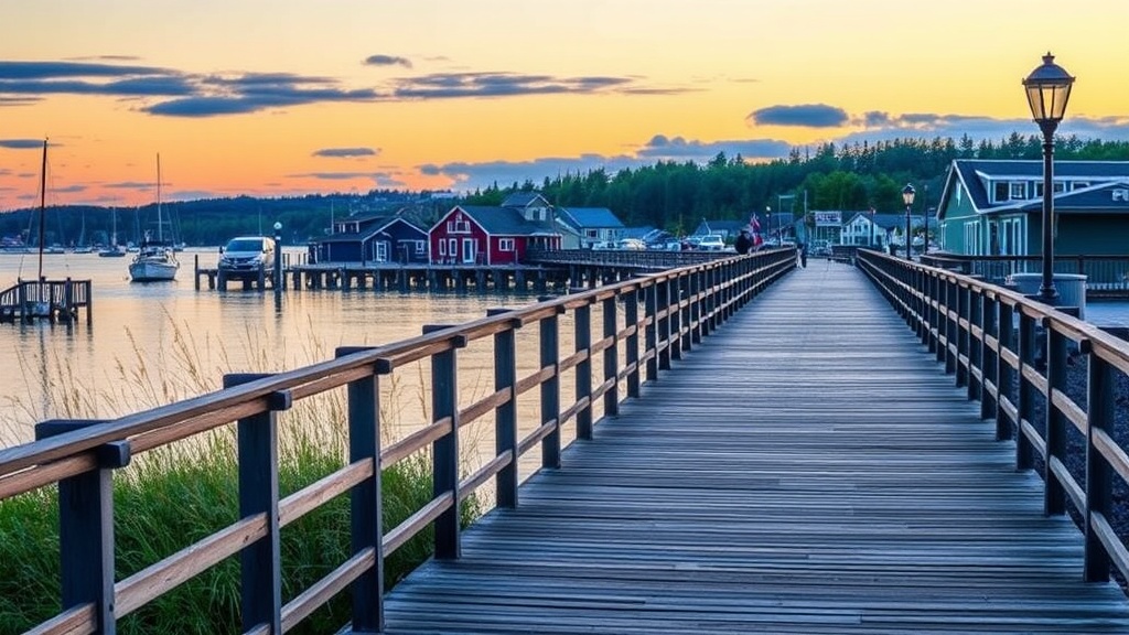 Best Time to Walk the Lunenburg Waterfront Boardwalk
