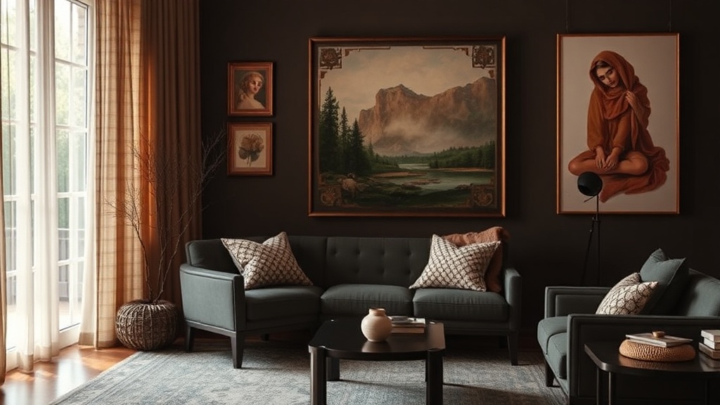 Thoughtful Approaches to Curating and Presenting Art Within Your Home